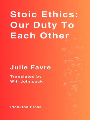 cover image of Stoic Ethics